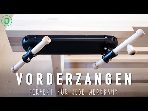 Die perfekte Vorderzange für jede Hobelbank! | Werkbank selber bauen (Teil 6) | Jonas Winkler