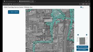 Make a FEMA map using the Map Service Center (MSC)
