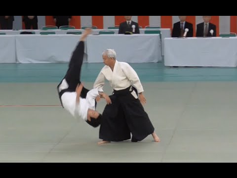 Doshu Ueshiba Moriteru Sensei: Aikido Demonstration