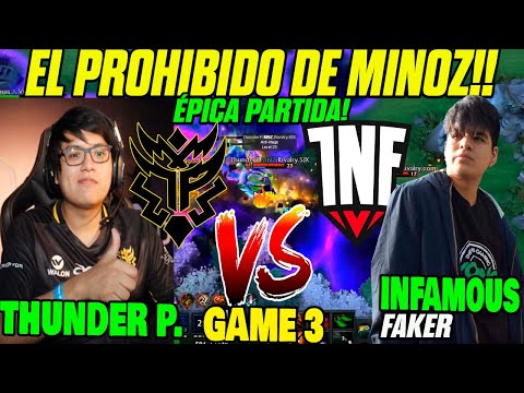 THUNDER PREDATOR VS INFAMOUS BO3 [GAME3] OGA DPC South America Regional League Season 2: Upper Div