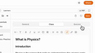 Download the video "Generate Quizzes from Your Lessons with One Click | AI-Powered by TutorFlow"