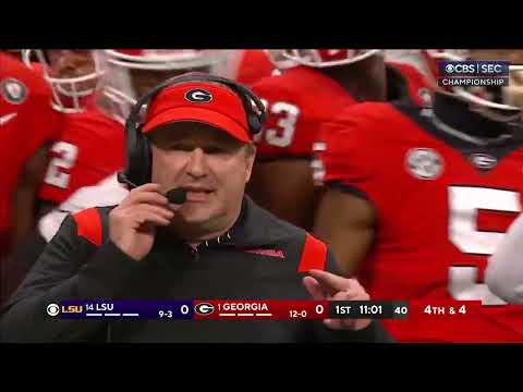 NCAAF 2022 SEC Championship Game - LSU Tigers @ Georgia Bulldogs