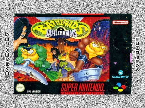Battletoads in Battlemaniacs - DarkEvil87's Longplays - Full Longplay (Super Nintendo)