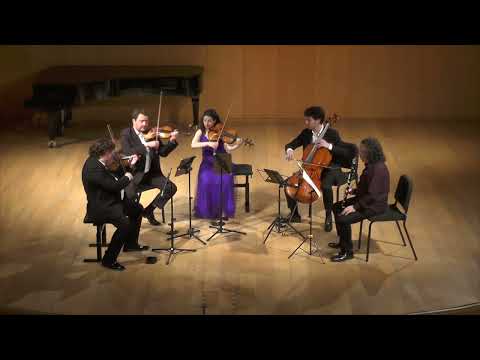 Brahms Clarinet Quintet op.115. Aviv Quartet and Yevgeny Yehudin.