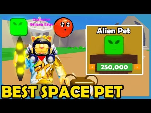 Buying The Alien Pet And Making Millions - Roblox Banana Simulator