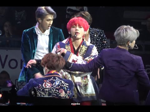 181214 HK MAMA 방탄소년단 BTS V 뷔(태형) focus -  intro + IDOL