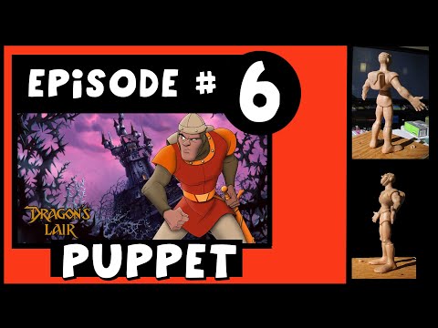 Stopmotion - Puppet making tutorial  DRAGONS LAIR - EPISODE # 6 -