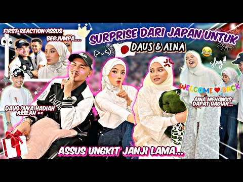ASSUS UNGKIT JANJI COUPLE 3 HARI ?!! SURPRISE UNTUK AUSHHH DAN AINA !! TRIO KACIP BAKAL MENDONIA !