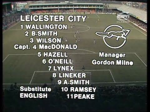 1983/84 - Leicester v Watford (Division 1 - 3.3.84)