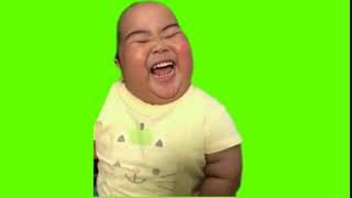 Funny Child Laughing Green Screen Video - Chinese 