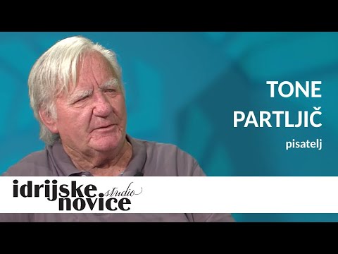Tone Partljič | Idrijske novice TV studio - Kulturna oddaja