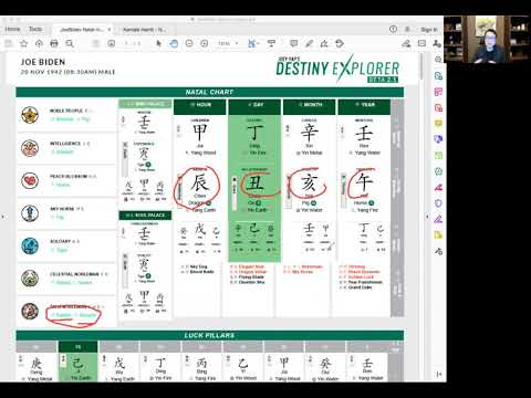 [BaZi Training] Joe Biden & Kamala Haris - A BaZi Walkthrough