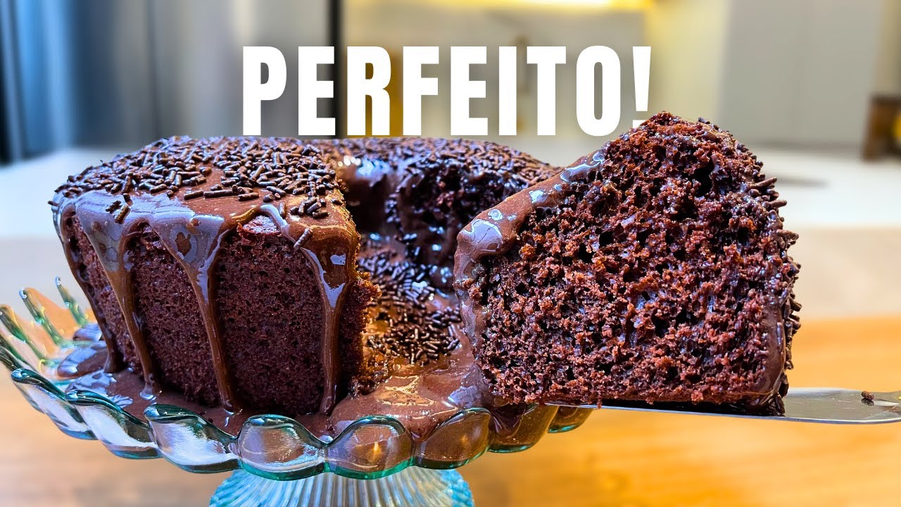 O SEGREDO DO BOLO DE CHOCOLATE PERFEITO! FOFINHO E MOLHADINHO!
