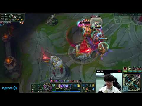 T1 Faker is Unstoppable in URF | LoL Funny Moments