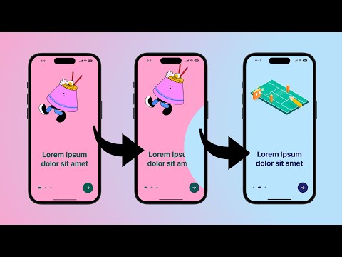 React Native Onboarding Screen ( Change Color ) With Reanimated 3