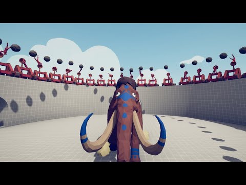 100X CATAPULTS vs EVERY UNIT TABS Totally Accurate Battle Simulator