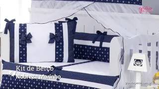 Quarto para Bebê sem Cama Babá Nobreza Marinho | Ref: 61447