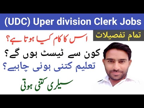 What is UDC ? Uper division Clerk ||UDC exam || UDC Job 2023 || UDC Salary || UDC typing test