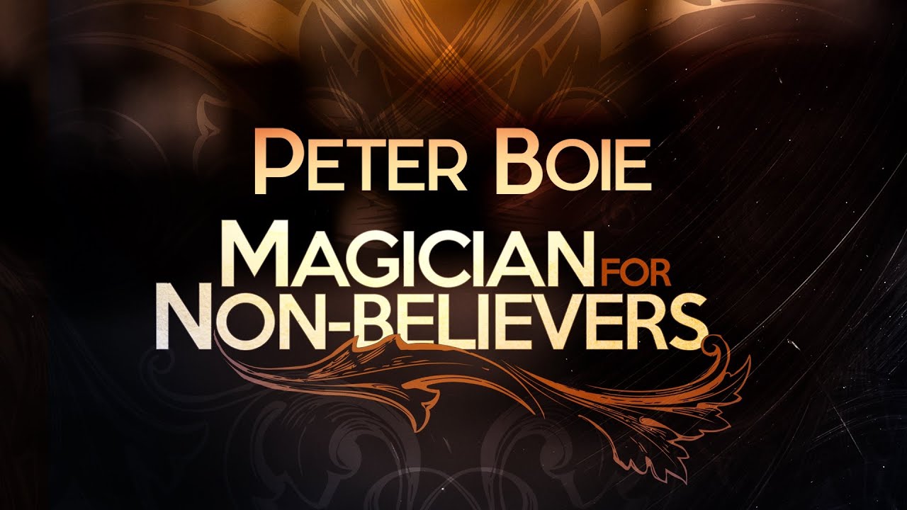 Promotional video thumbnail 1 for Peter Boie Magician for Non-Believers