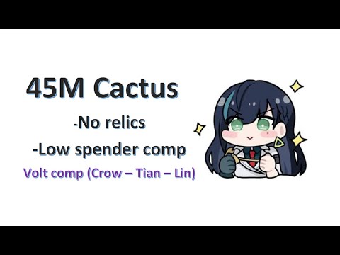 Tower of Fantasy - 45m Cactus with Crow & Tian - Low Spender Acc - ( No Relics )