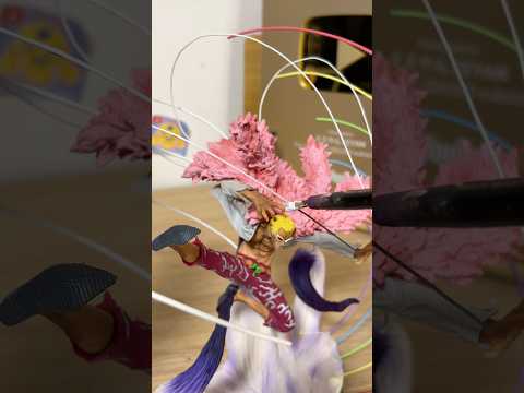 ドフラミンゴのフィギュアを超絶強化してみた/I super-strengthened Doflamingo【ONE PIECE ワンピース】 #shorts