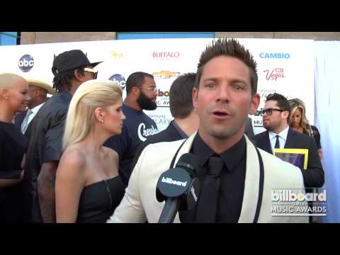 Jeff Timmons on the 2013 Billboard Music Awards Blue Carpet
