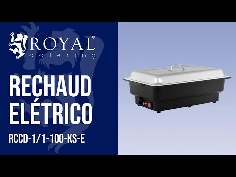 vídeo - Rechaud elétrico - 900 W - 100 mm 