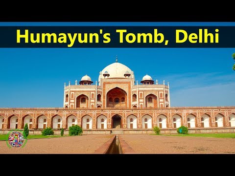 Best Tourist Attractions Places To Travel In India | Humayun's Tomb Delhi Destination Spot