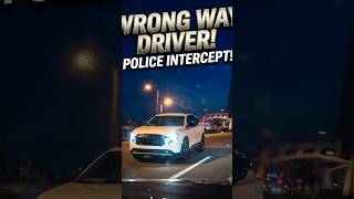 Driver Chose the Wrong Lane #policechase #arrest #bodycam #police #dashcam #caraccident