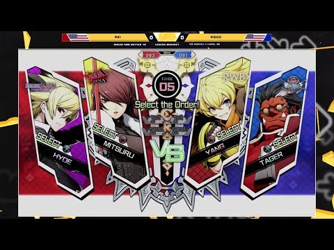 BnB 10 BBTAG - Rei Vs. RNGG - BlazBlue: Cross Tag Battle Losers Bracket