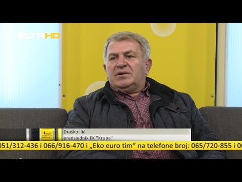 BL HRONIKA  01 11 16  -  GOST DRASKO ILIC  PREDSJEDNIK FK KRUPA