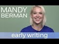 Author Mandy Berman on journaling, bookstore shopping, and writing spaces | Author Shorts Video