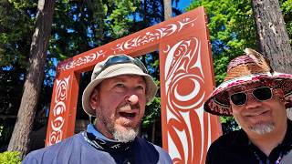 Cycling Vancouver Island’s Cowichan River Trail — Art, Friends, Lumber & Baywatch Country! 🇨🇦
