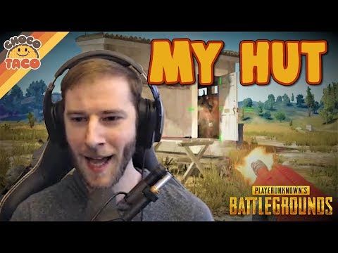 chocoTaco's Holding Down the Hut ft. Halifax - PUBG Gameplay