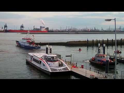 KNRM demo avond door havenwebcam