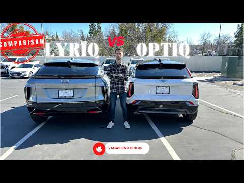 All-electric OPTIQ vs LYRIQ in the 2025 Cadillac. Which one do you like more?