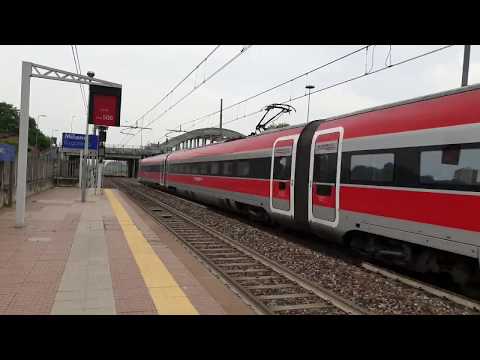 FRECCIAROSSA 1000 IN TRANSITO ALLA STAZIONE DI MILANO ROGOREDO