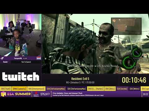 Resident Evil 5 [NG+ (Amateur)] by YatogamiNL - #ESASummer22
