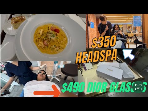 DIOR GLASSES | HEAD SPA | SCALP TREATMENT | MONEY WASTE KR DI 😱
