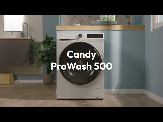 Video teaser for Washing Machine | Candy - ProWash 500 | Product and connectivity video | 20s