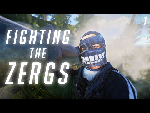 Fighting a CHINESE ZERG on a MONTHLY SERVER | Part 1/2 | Rust