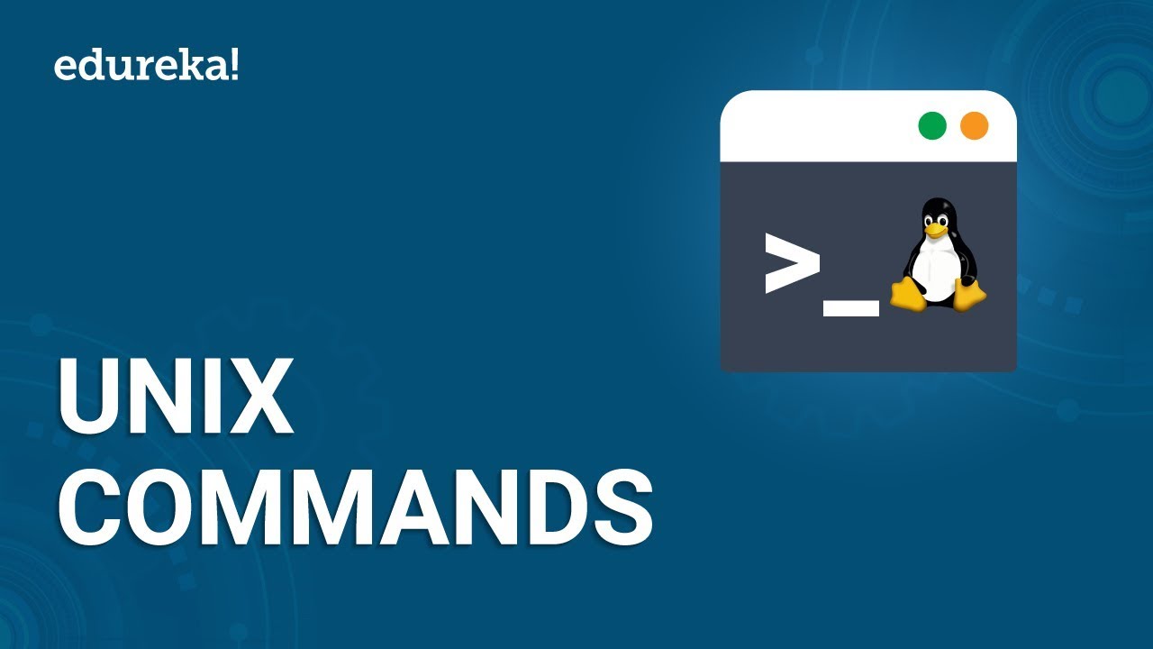 What are UNIX commands?