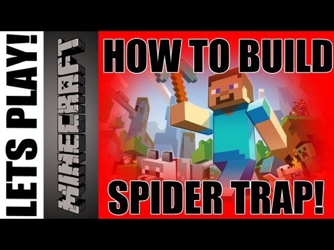 Vindictive Gaming HQ - Minecraft - How to Build a Mob Spawn Trap for Spiders!