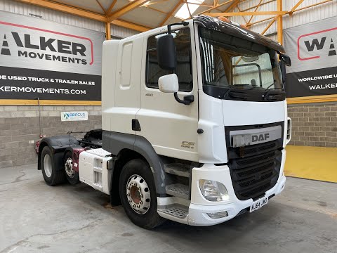 New In Stocklist For Sale: DAF CF460 FTP ADR SPEC *EURO 6*, 6X2 TRACTOR UNIT – 2014 – WJ64 JWO