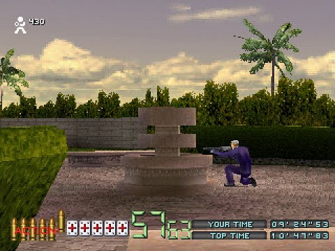 Time Crisis: Project Titan (PSX) Longplay (100% Accuracy)