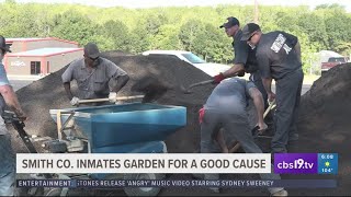Smith county jail inmates get their hand dirty for a good cause
