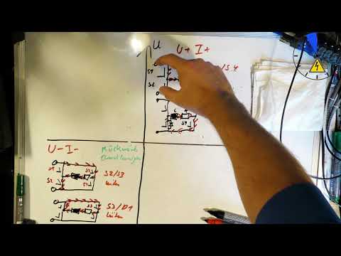 Vierquadrantensteller vier Betriebszustände