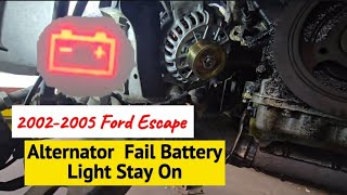 How to Replace Alternator and Fix Ford Escape Battery Light Staying On (Step-by-Step Guide)