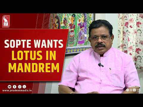 Lotus Will Bloom Again In Mandrem: Dayanand Sopte
