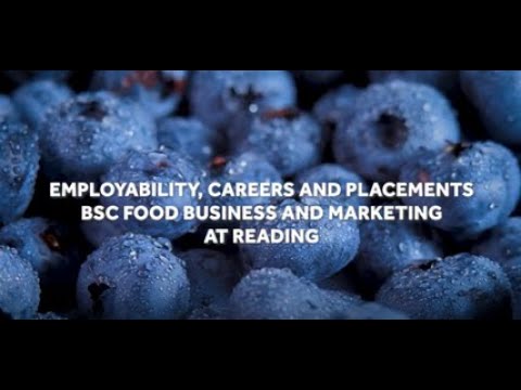 Employability, careers and placements with BSc Food Business and Marketing play video